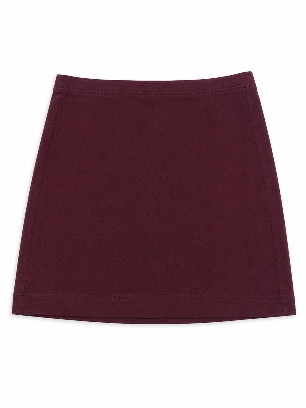 Classic Burgundy Women’s Pencil Skirt